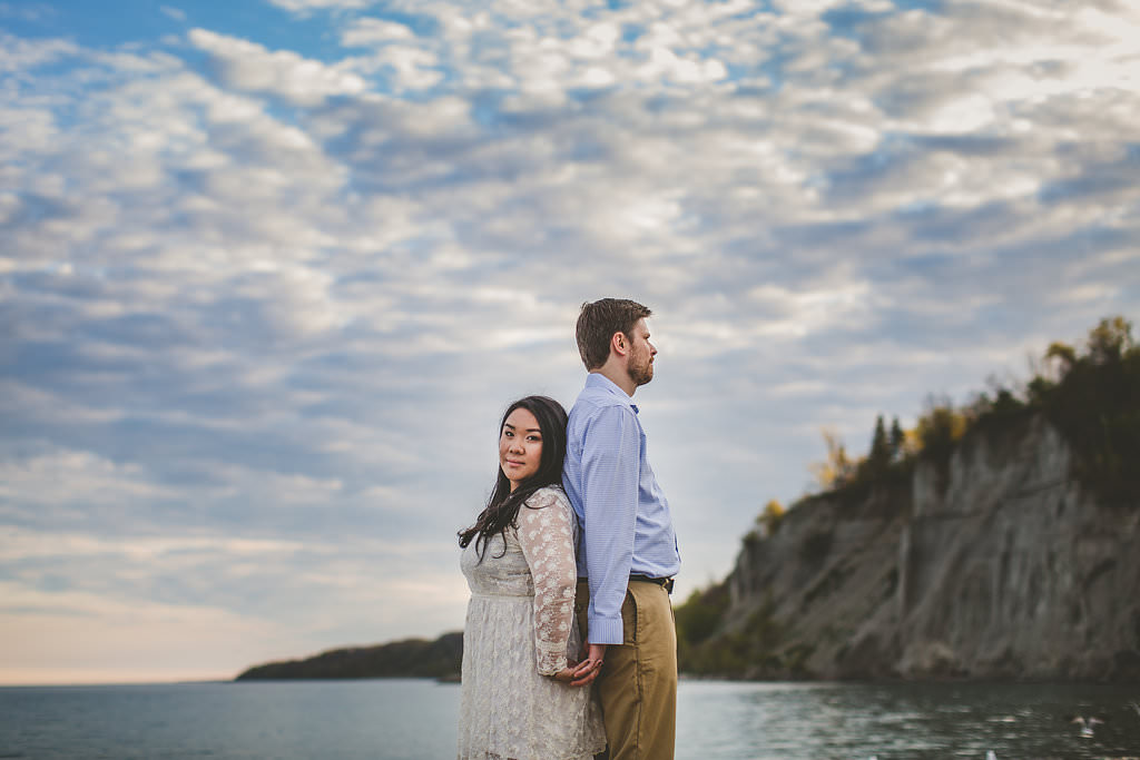 scarborough bluffs engagement, scarborough bluffs engagement photos, toronto wedding photographers, photography locations in toronto