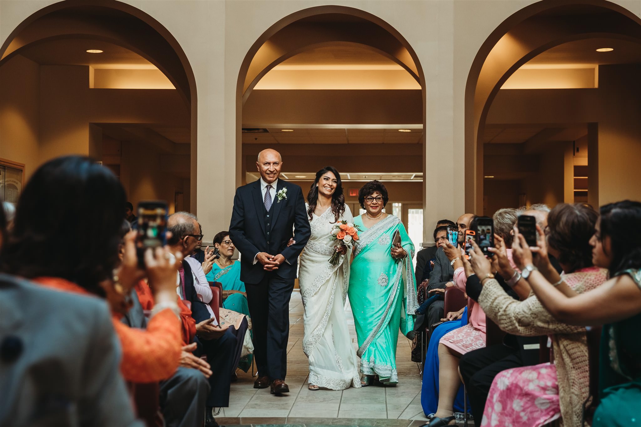 aga khan museum wedding photos