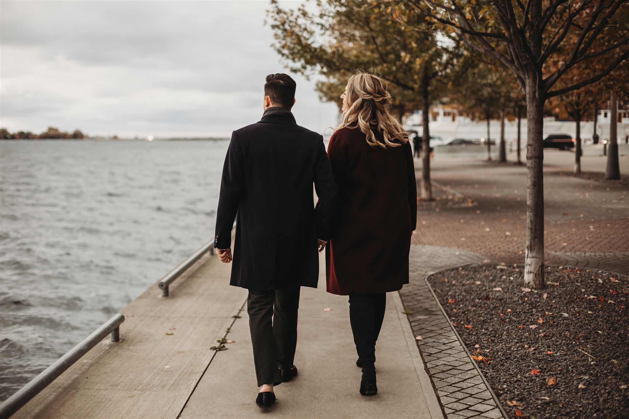 photography locations in toronto, harbourfront engagement photos