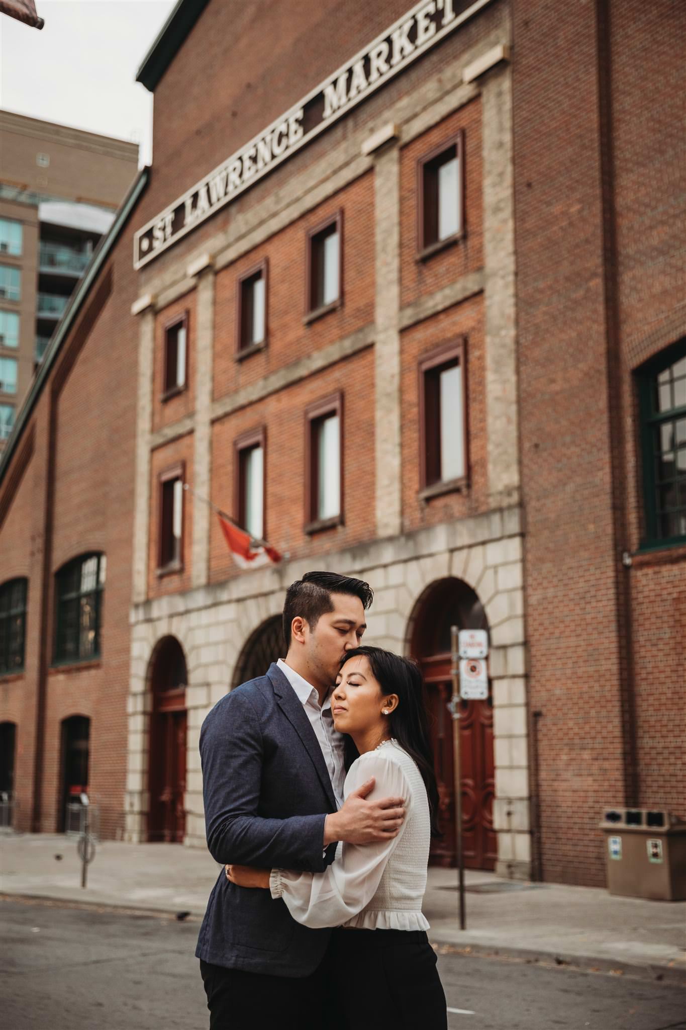 photography locations in toronto, st lawrence market wedding photos, st lawrence market engagement photos